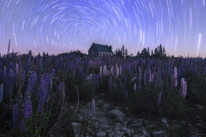 Lake Tekapo Star trails